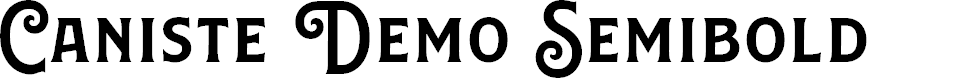 Preview image for Caniste Demo Semibold