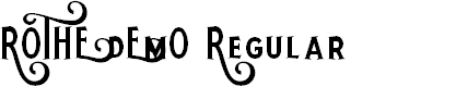 Preview image for ROTHE DEMO Regular