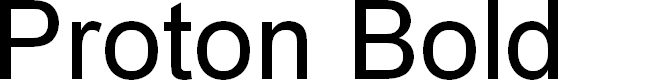 Preview image for Proton Bold