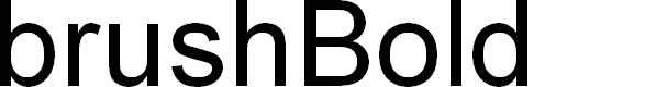Preview image for brush-Bold