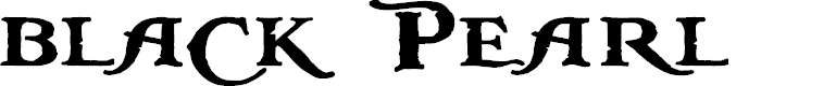 free font georgia pearl black