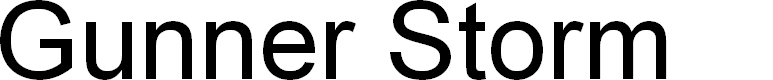 Preview image for Gunner Storm Expanded Italic