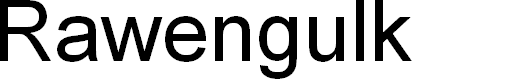 Preview image for Rawengulk Regular