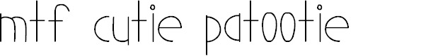 Preview image for MTF Cutie Patootie