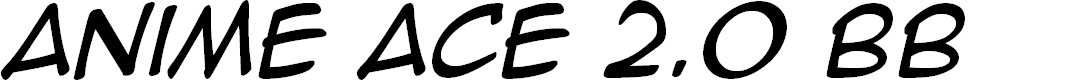 Preview image for Anime Ace 2.0 BB Italic