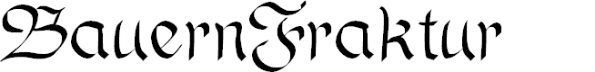 Preview image for BauernFraktur