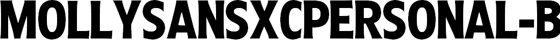 Preview image for MollySansXCPERSONAL-Bold