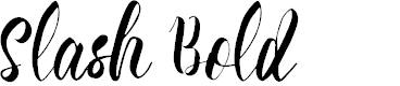 Preview image for Slash Bold