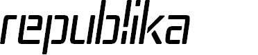 Preview image for Republika IV Cnd Italic