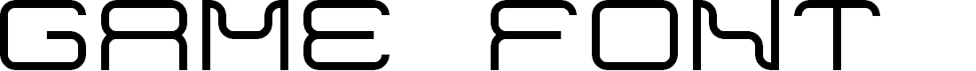 Preview image for Game Font 7