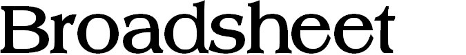 Preview image for Broadsheet LDO Bold