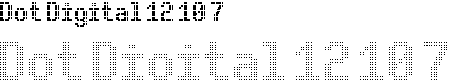 Preview image for Dot Digital 16 10 bold 7