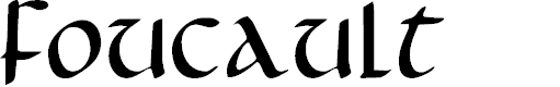 Preview image for Foucault Font