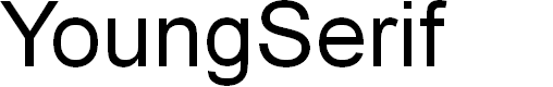 Preview image for YoungSerif