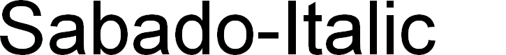 Preview image for Sabado-Italic