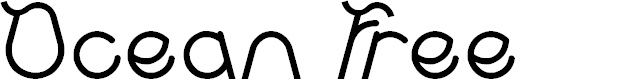 Preview image for Ocean Free Font