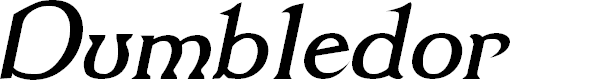 Preview image for Dumbledor 3 Italic