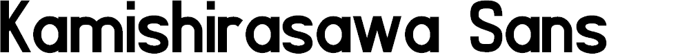Preview image for Kamishirasawa Sans