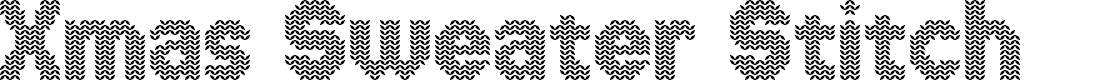 Preview image for Xmas Sweater Stitch