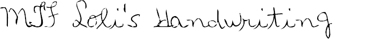 Preview image for MTF Loli's Handwriting