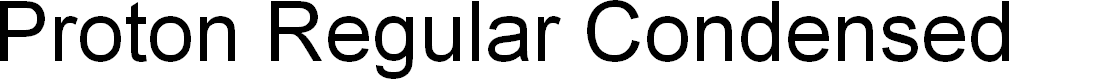 Preview image for Proton Regular Condensed