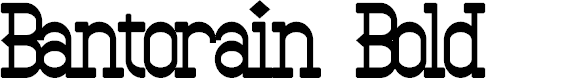 Preview image for Bantorain Bold