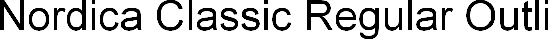 Preview image for Nordica Classic Regular Outline