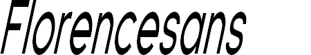 Preview image for Florencesans Comp Italic