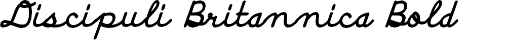 Preview image for Discipuli Britannica Bold