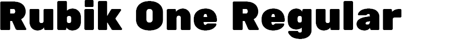 Preview image for Rubik One Regular