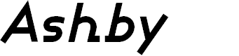 Preview image for Ashby Bold Italic