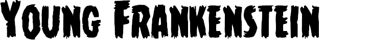 Preview image for Young Frankenstein Regular Font