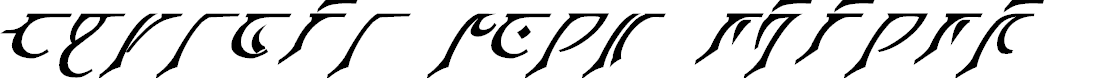 Preview image for Espruar Bold Italic