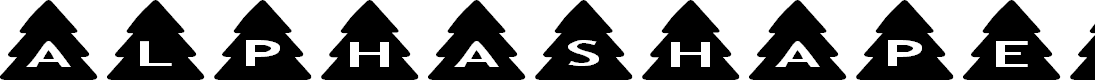 Preview image for AlphaShapes xmas trees