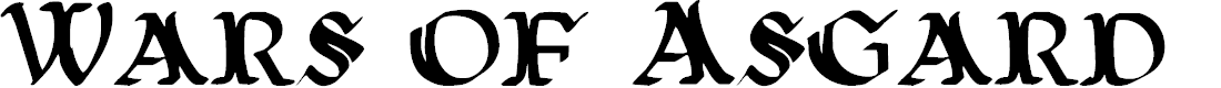 Preview image for Wars of Asgard Font