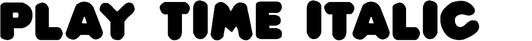Preview image for Play time Italic