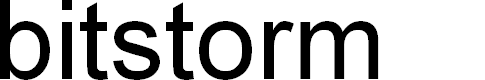 Preview image for bitstorm Font