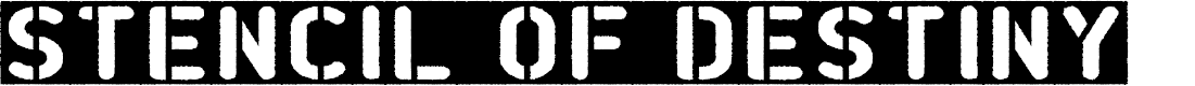 Preview image for Stencil of Destiny