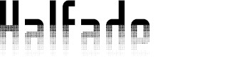 Preview image for Halfade Regular