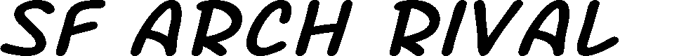 Preview image for SF Arch Rival Extended Italic