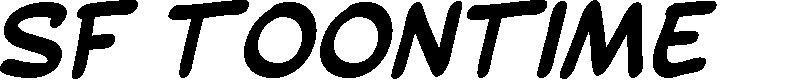 Preview image for SF Toontime Bold Italic