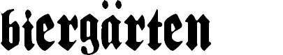 Preview image for Biergärten Light Condensed