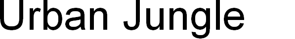 Preview image for UrbanJungleDEMO Font