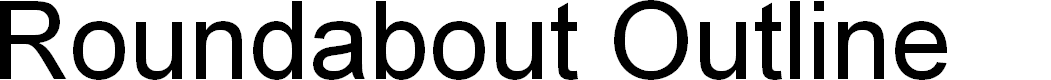Preview image for Roundabout Outline