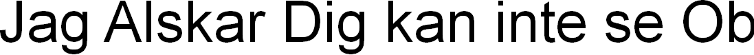 Preview image for Jag Alskar Dig kan inte se Oblique