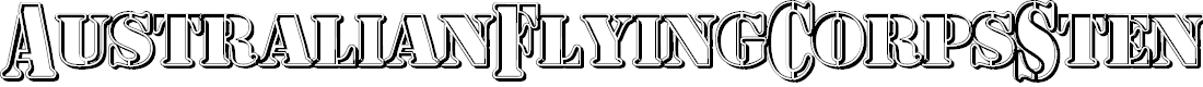 Preview image for AustralianFlyingCorpsStencilT