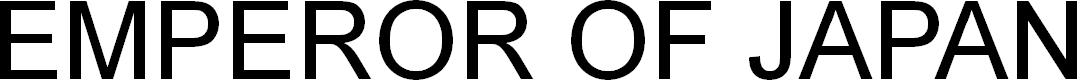Preview image for EMPEROR OF JAPAN Italic