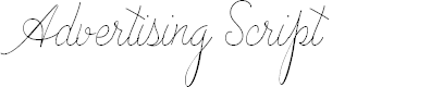 Preview image for Advertising Script Monoline