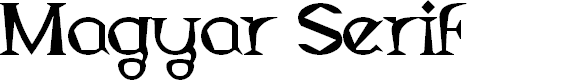Preview image for Magyar Serif