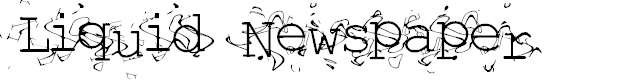 Preview image for Liquid Newspaper
